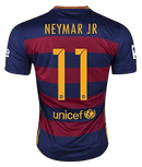 Camisa Barcelona I 15/16 - Versão Retrô | Neymar Jr